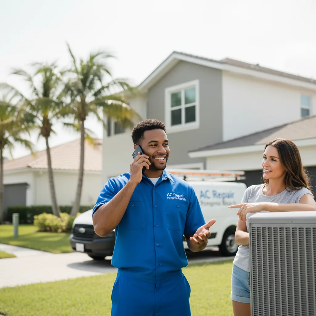 AC Repair Pompano Beach customer support in Davisboro